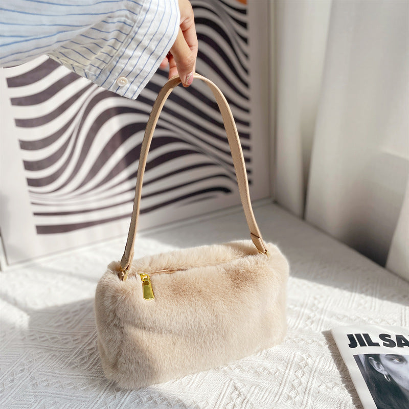 Plüsch Handtasche Rechteck