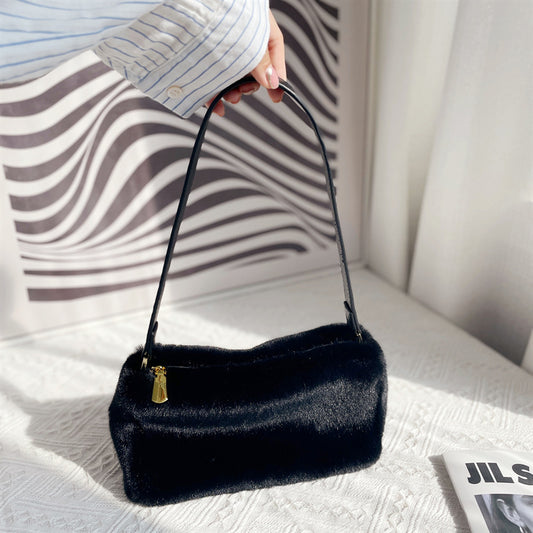 Plüsch Handtasche Rechteck